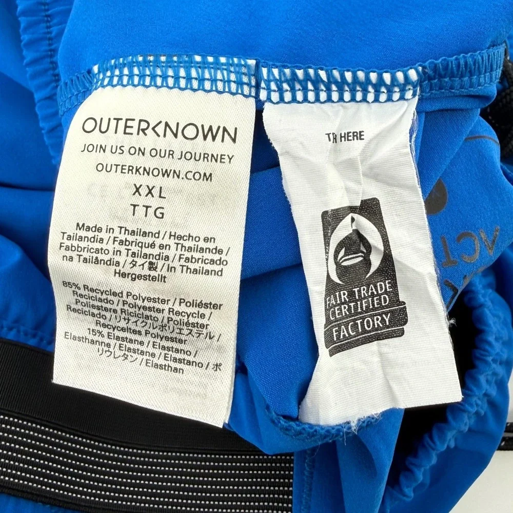 Outerknown Active Volley Apex Shorts Drawstring Mens XXL 7